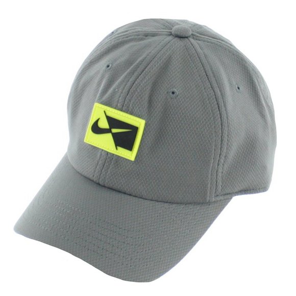 Nike Boys Dri-Fit Cap Hat Smoke Grey  Heather - Picture 1 of 2